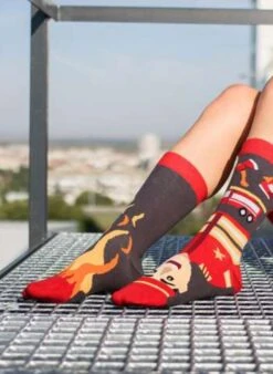 Chaussettes Arty Professions - Pompier 7 Chaussettes Arty Professions - Pompier -Le Bar à Chaussettes PH14 043vbf4