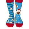Chaussettes Arty Georges Le Capybara - Turquoise -Le Bar à Chaussettes PH14 082 VFB 1