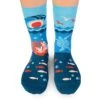 Chaussettes Arty Océan - Turquoises -Le Bar à Chaussettes PH14 088 VFB 1
