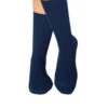 Chaussettes En Bambou Unies Bleu Marine -Le Bar à Chaussettes PH15 102F VBF