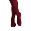 Chaussettes Haut-Mollet Laine Mérinos & Coton Bordeaux -Le Bar à Chaussettes PH17 343F VBF