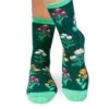 Chaussettes Coton Bio Fleurs & Herbes - Vertes 13 Chaussettes Coton Bio Fleurs & Herbes - Vertes -Le Bar à Chaussettes PH18 310 VFB 1
