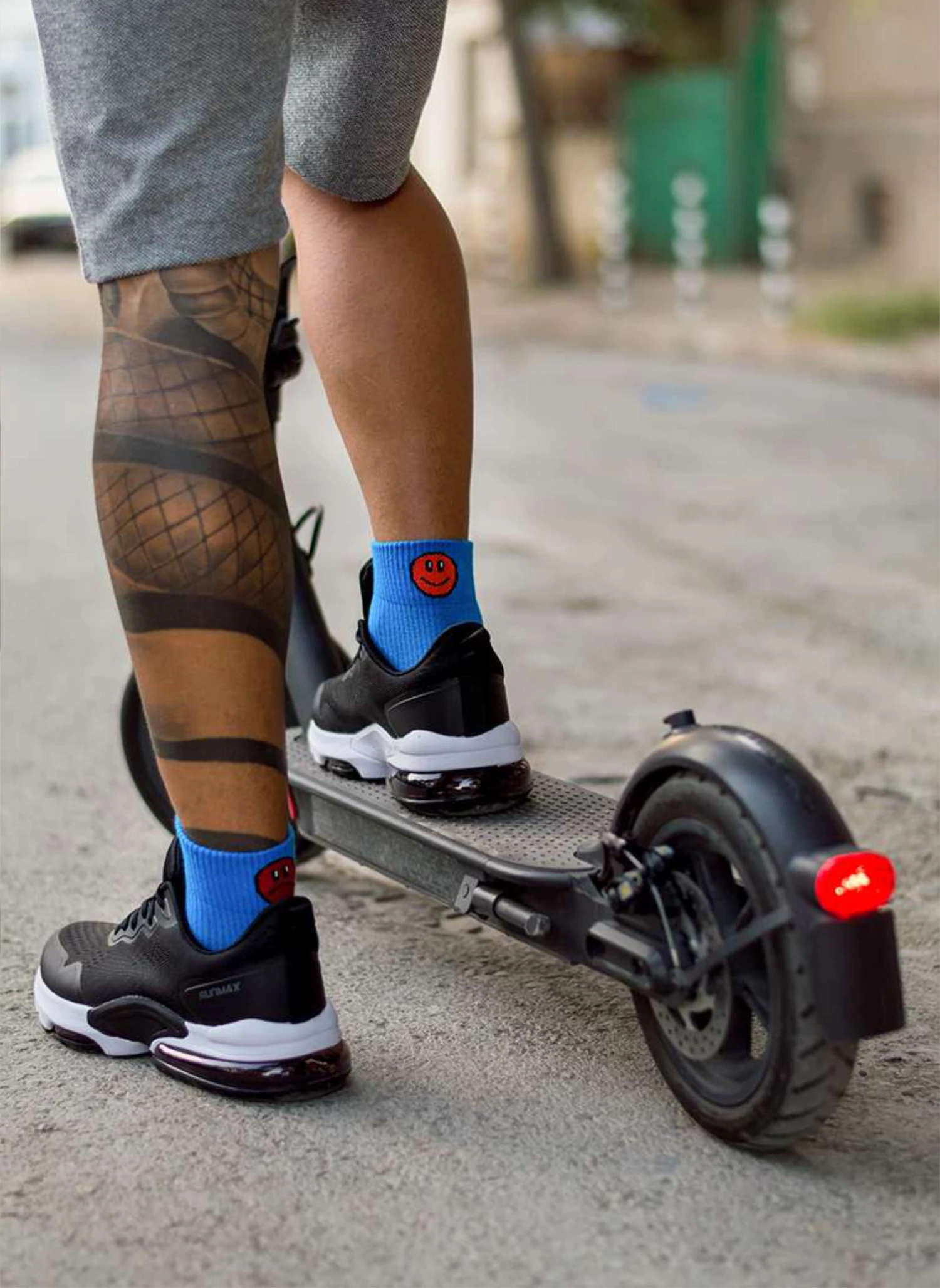 Chaussettes Courtes Active Day Bleues Émoji 5 Chaussettes Courtes Active Day Bleues Émoji – Image 5