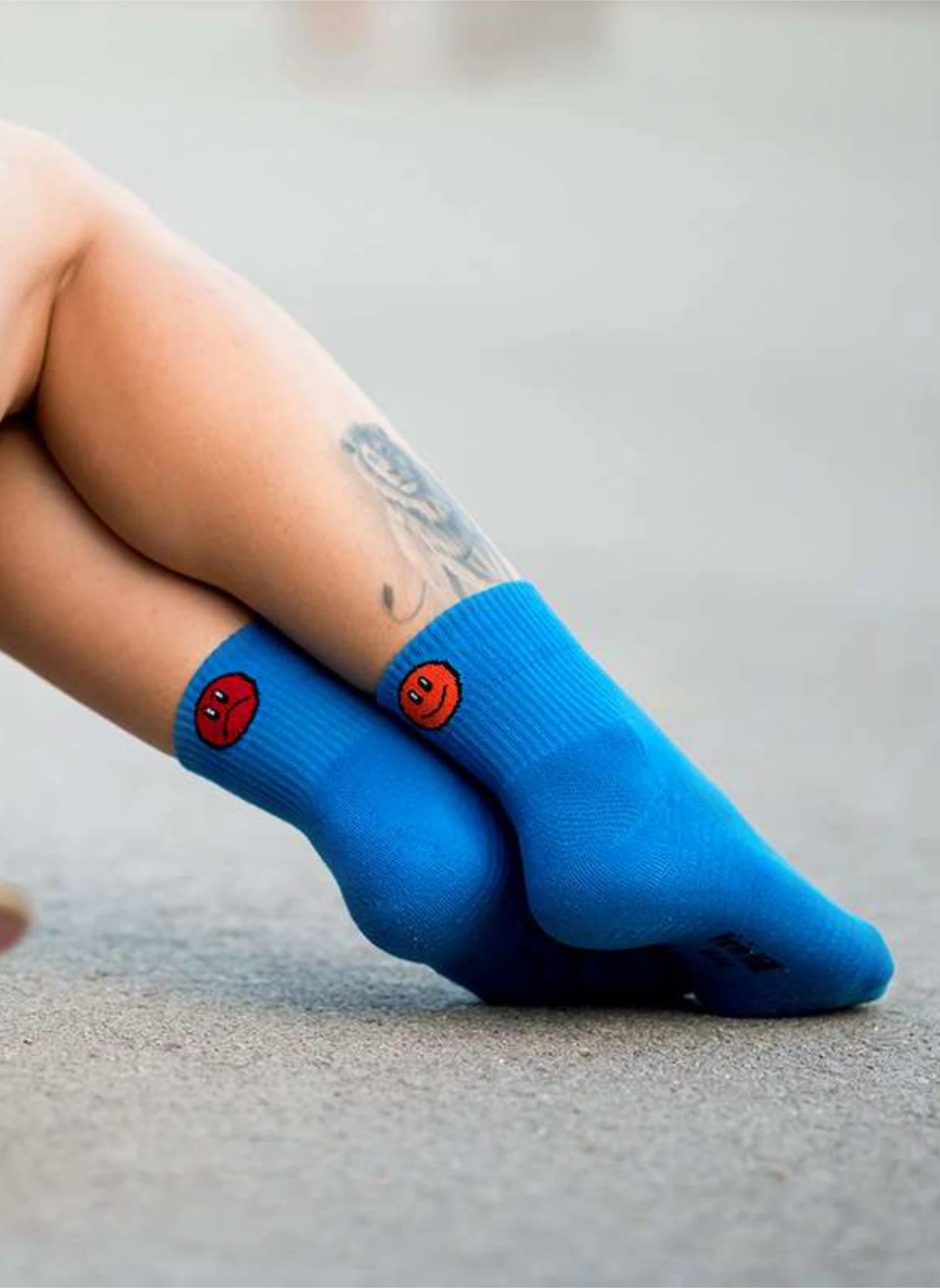 Chaussettes Courtes Active Day Bleues Émoji 6 Chaussettes Courtes Active Day Bleues Émoji – Image 6