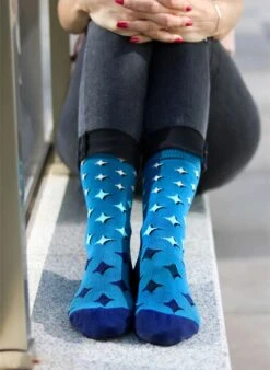 Boite De 3 Paires De Chaussettes En Bambou Étoiles -Le Bar à Chaussettes PH35 329 V 3