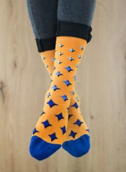 Boite De 3 Paires De Chaussettes En Bambou Étoiles -Le Bar à Chaussettes PH35 329 V 4