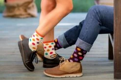 Coffret De 5 Paires De Chaussettes Bambou à Pois -Le Bar à Chaussettes PH55 000 5