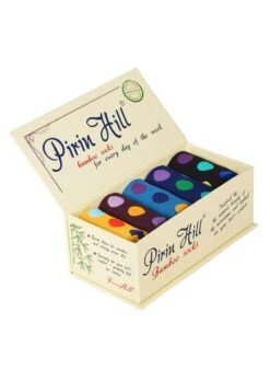 Coffret De 5 Paires De Chaussettes Bambou à Pois