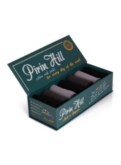 Semainier De Chaussettes 98% Coton Unies