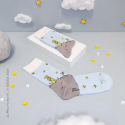 Chaussettes Astéroïde B-612, Le Petit Prince -Le Bar à Chaussettes PP Moon Socks 5