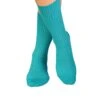 Chaussettes Sans Élastique Coton Bio Turquoise 6 Chaussettes Sans Élastique Coton Bio Turquoise -Le Bar à Chaussettes Ph12 907F VBF