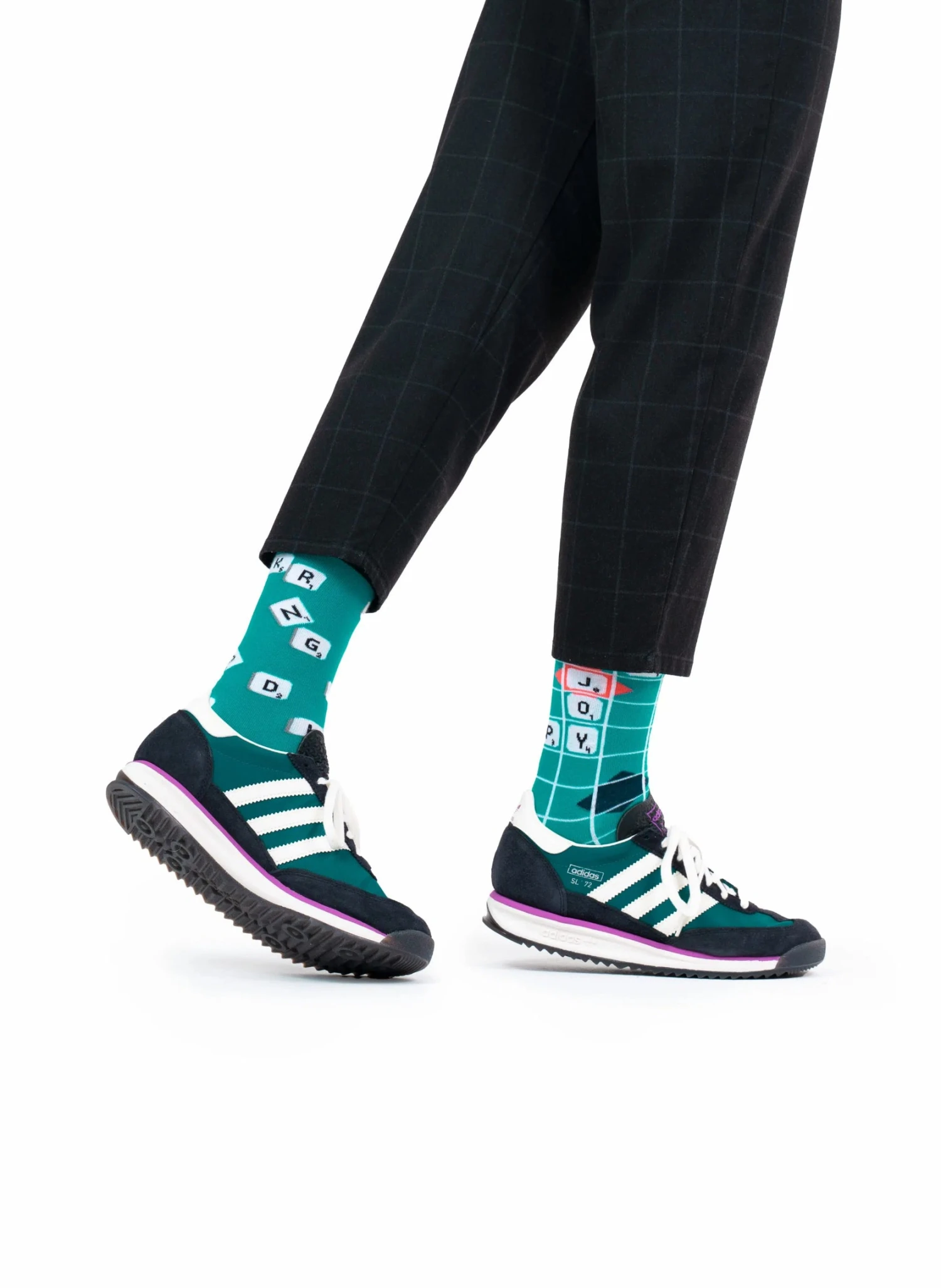 Chaussettes Scrabble 2 Chaussettes Scrabble – Image 2