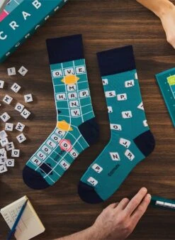 Chaussettes Scrabble 5 Chaussettes Scrabble -Le Bar à Chaussettes R239 3