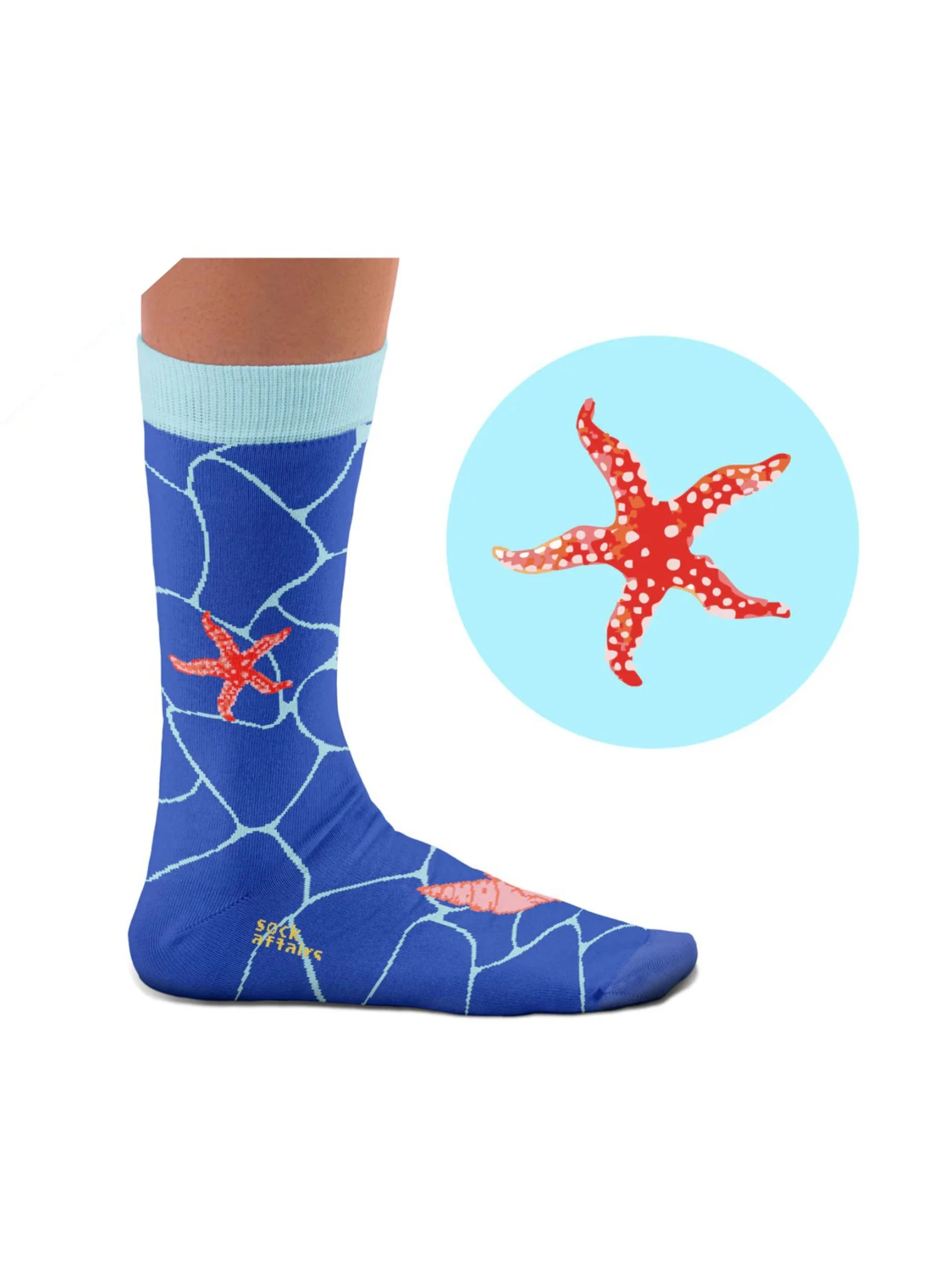 Chaussettes Coquillages 2 Chaussettes Coquillages – Image 2