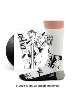 Chaussettes A-HA, Take On Me -Le Bar à Chaussettes SS AHA TakeOnMe Socks VFB 3