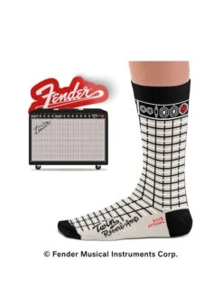Chaussettes Fender, Amplificateur Twin Reverb -Le Bar à Chaussettes SS Fender AMPLIFYER Socks VFB 3