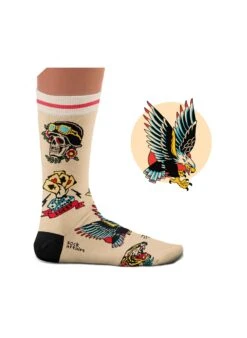 Chaussettes Tatouage Symboles Américains -Le Bar à Chaussettes TC American War Socks 2
