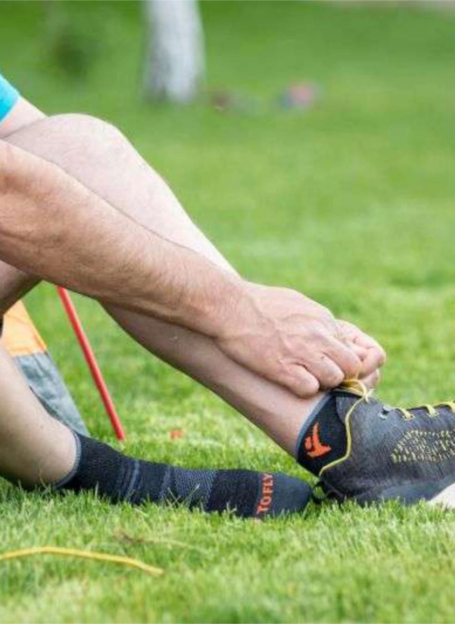 Chaussettes De Randonnée Courtes Fines Laine Mérinos Anthracites 3 Chaussettes De Randonnée Courtes Fines Laine Mérinos Anthracites – Image 3