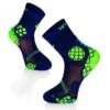 Chaussettes Compression Bleu & Jaune -Le Bar à Chaussettes TF32 204