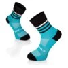 Chaussettes Running Microlon® Turquoise & Noir -Le Bar à Chaussettes TF32 212 6