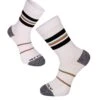 Chaussettes Active Life Style - Blanc, Style Rétro