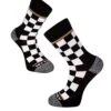 Chaussettes Active Life Style - Noir & Blanc, Style Rétro