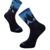 Chaussettes De Randonnée Laine Mérinos Bleues 7 Chaussettes De Randonnée Laine Mérinos Bleues -Le Bar à Chaussettes TF32 308