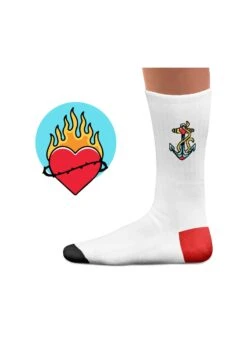 Chaussettes Sport Tatouage Symboles Romantiques 5 Chaussettes Sport Tatouage Symboles Romantiques -Le Bar à Chaussettes VFB 3 7b92f11a c5c6 4099 81dd 578411238fd8