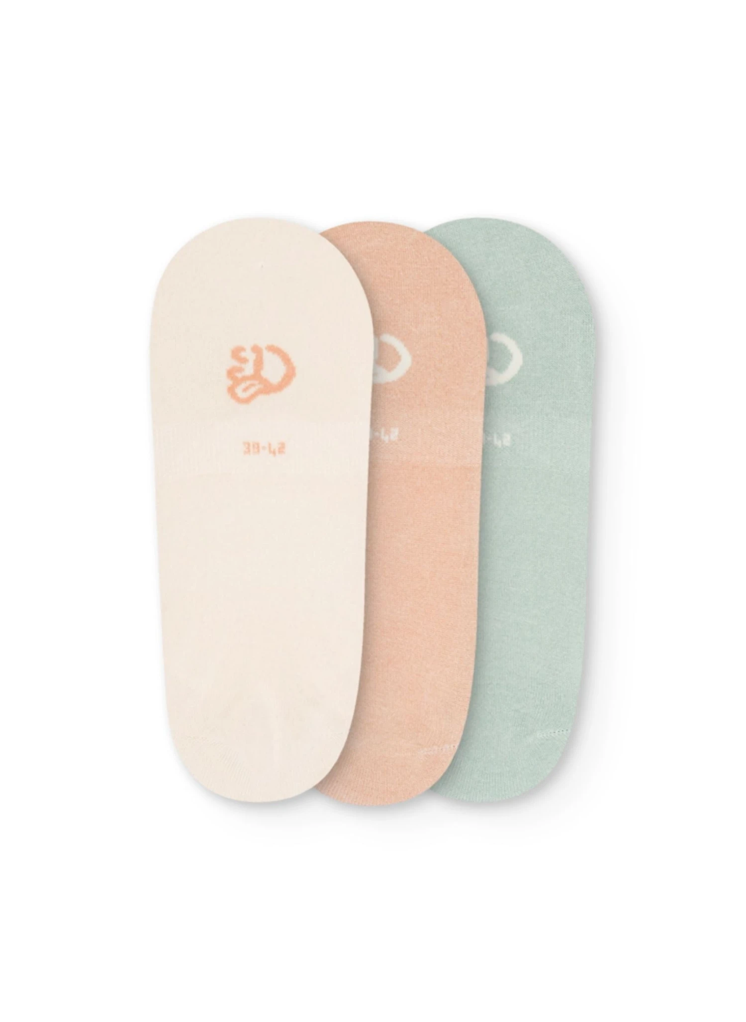 Lot De 3 Paires De Protège-Pieds Plage Sablonneuse 2 Lot De 3 Paires De Protège-Pieds Plage Sablonneuse – Image 2