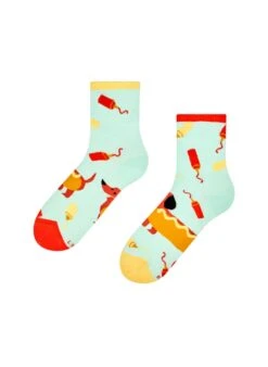 Chaussettes Courtes Teckel Hotdog