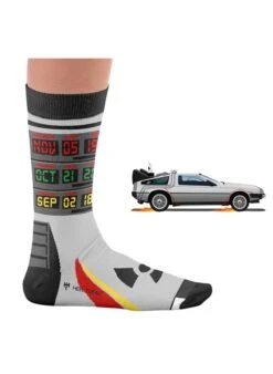 Chaussettes La DeLorean De Retour Vers Le Futur -Le Bar à Chaussettes VFB 1 8c71ad62 5475 4534 839c 9368cb14e418