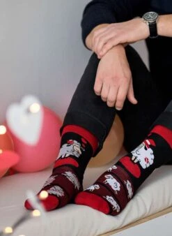 Chaussettes Arty Moutons Amoureux - Noires -Le Bar à Chaussettes VFB 1 fc704aa9 b92e 4419 aa67 e328138b008b