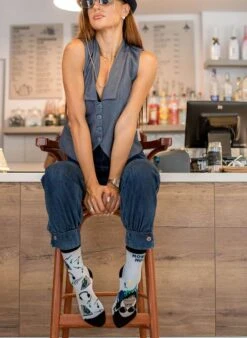 Chaussettes Arty Monkey DJ Musique -Le Bar à Chaussettes VFB 22 756092f7 36fb 483b a13e 4cb527220724