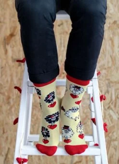 Chaussettes Arty Moutons Amoureux - Écrues 7 Chaussettes Arty Moutons Amoureux - Écrues -Le Bar à Chaussettes VFB 2 a7aea296 cf00 4de8 8bb8 d41a5c51a128