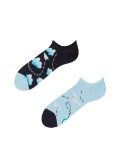 Socquettes Invisibles Avions En Papier Dans Les Nuages