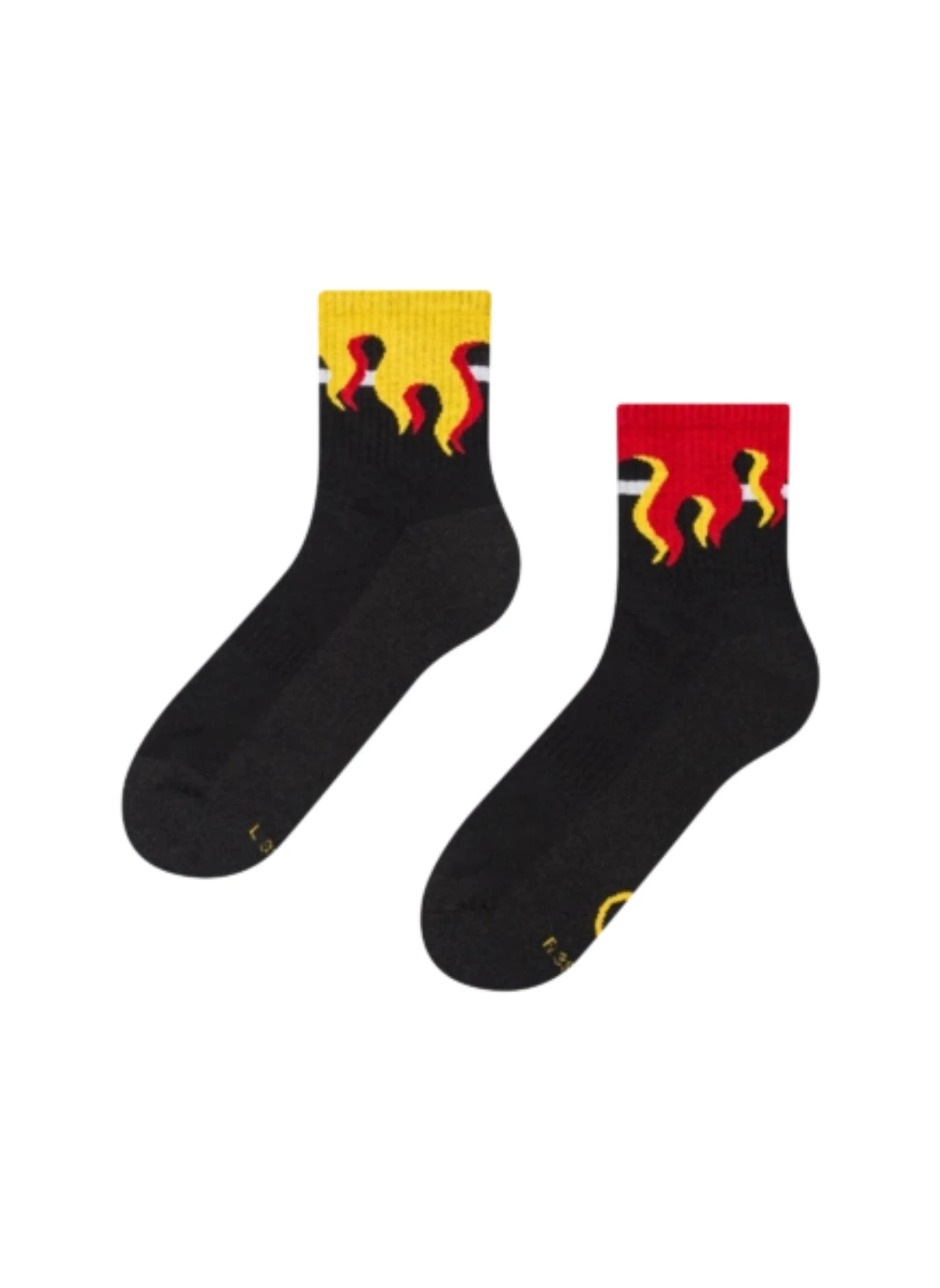 Chaussettes Sport Coolmax® Courtes On Fire 1 Chaussettes Sport Coolmax® Courtes On Fire