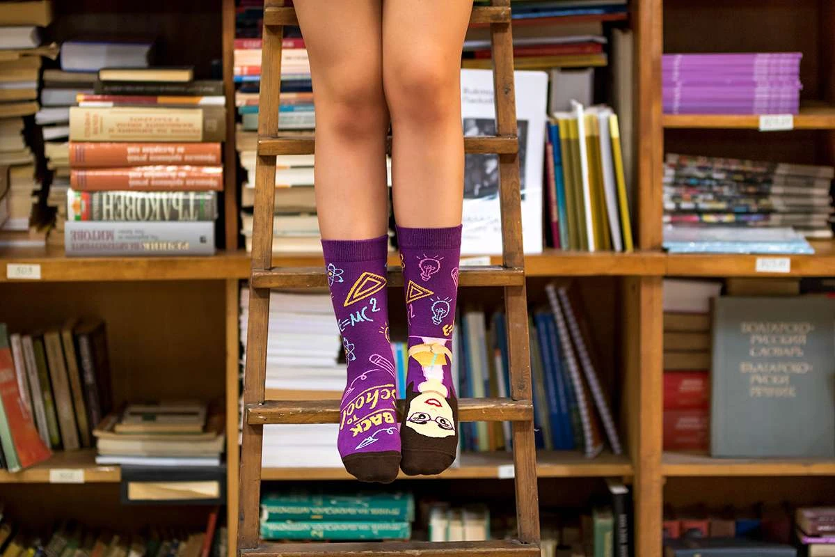 Chaussettes Arty Professions - Institutrice 5 Chaussettes Arty Professions - Institutrice – Image 5