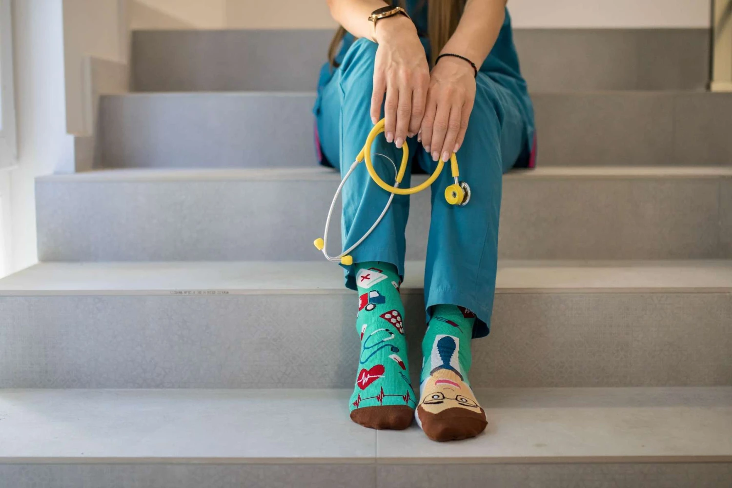 Chaussettes Arty Professions - Docteur 4 Chaussettes Arty Professions - Docteur – Image 4