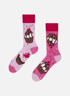 Chaussettes Muffins Rose -Le Bar à Chaussettes d12ef124e8ec41f0aadb071762ee4dd5