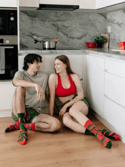 Boxer Homme Piments Rouges Et Verts -Le Bar à Chaussettes le bar a chaussettes boxer homme piments rouges 51048316666189