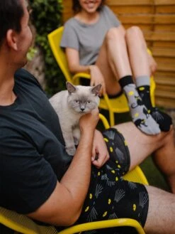 Boxer Homme Les Yeux De Chat 11 Boxer Homme Les Yeux De Chat -Le Bar à Chaussettes le bar a chaussettes boxer homme yeux de chat 52038871089485