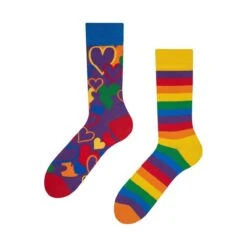 Chaussettes Amours Arc-en-ciel