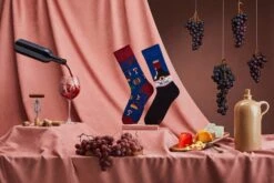 Chaussettes Cabernet Sockvignon 5 Chaussettes Cabernet Sockvignon -Le Bar à Chaussettes le bar a chaussettes chaussettes cabernet sockvignon 38163056263409