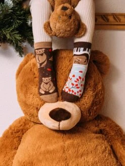 Chaussettes Chaudes Enfants Ours En Hiver -Le Bar à Chaussettes le bar a chaussettes chaussettes chaudes enfants ours en hiver 37913764724977