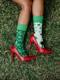 Chaussettes Coccinelles Et Trèfles à 4 Feuilles -Le Bar à Chaussettes le bar a chaussettes chaussettes coccinelles et trefles a 4 feuilles 37782129082609