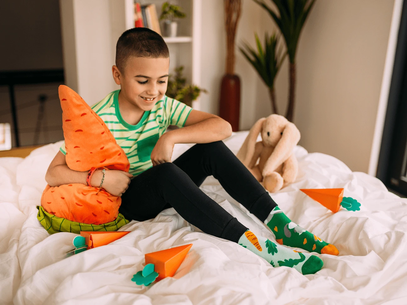 Chaussettes Enfants Carottes Et Lapins 6 Chaussettes Enfants Carottes Et Lapins – Image 6