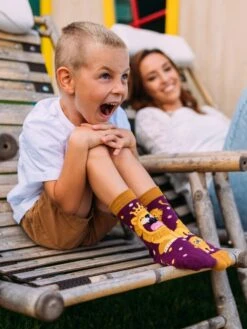 Devant -Le Bar à Chaussettes le bar a chaussettes chaussettes enfants lion le roi 37637509775601