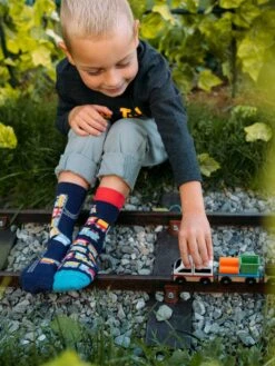 Chaussettes Enfants Trains 6 Chaussettes Enfants Trains -Le Bar à Chaussettes le bar a chaussettes chaussettes enfants trains 38554538934513