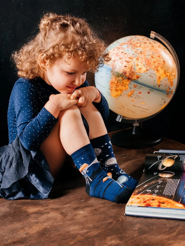 Chaussettes Enfants Univers Profond 2 Chaussettes Enfants Univers Profond – Image 2