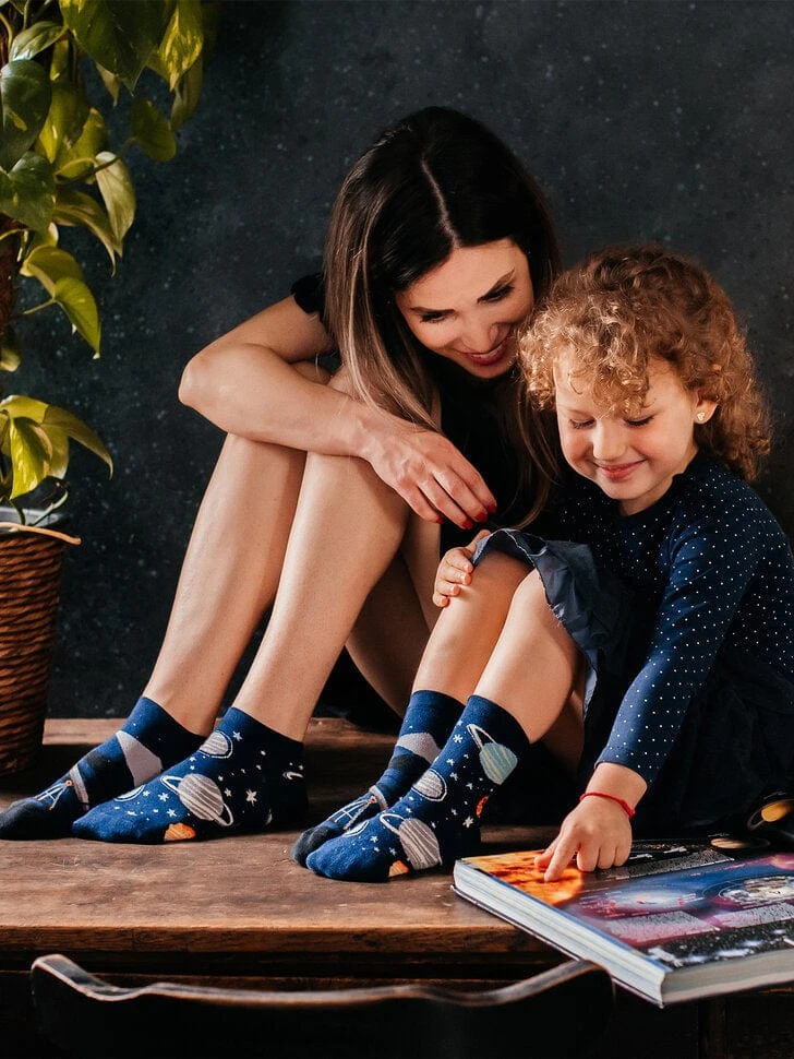 Chaussettes Enfants Univers Profond 3 Chaussettes Enfants Univers Profond – Image 3